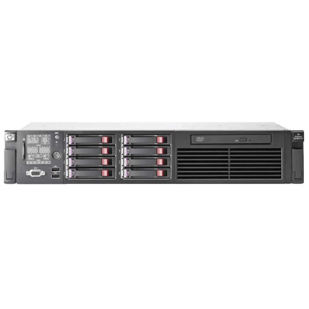 HP ProLiant DL380 G7 2 x 4 Core Intel Xeon CPU Server