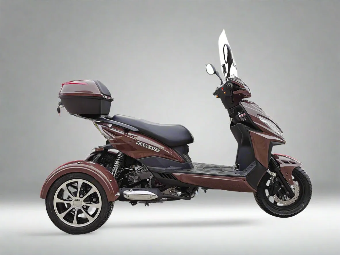 IceBear Mojo Magic 50cc Moped Trike - PST50-1Z