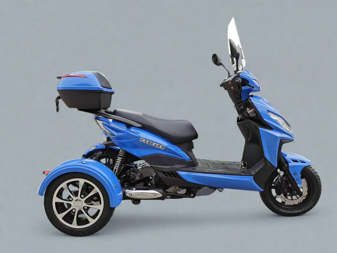 IceBear Mojo Magic 50cc Moped Trike - PST50-1Z