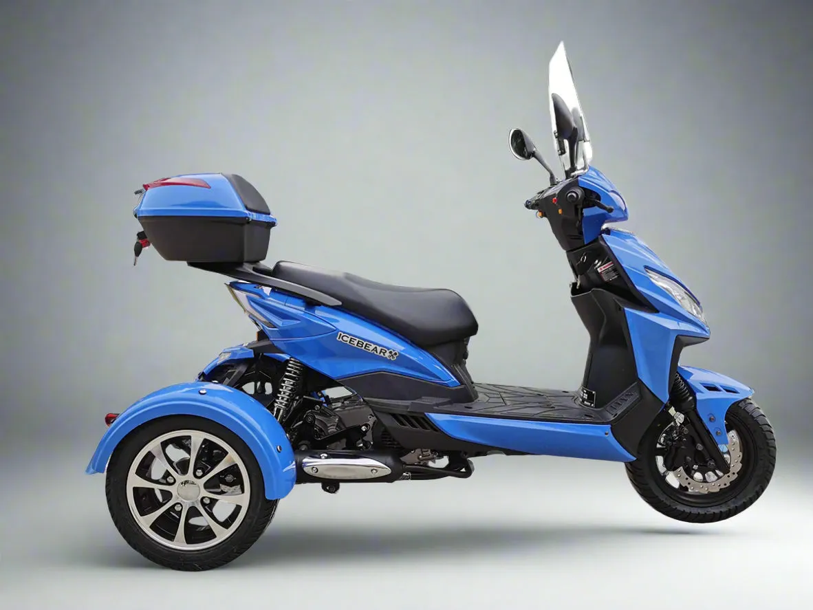 IceBear Mojo Magic 50cc Moped Trike - PST50-1Z