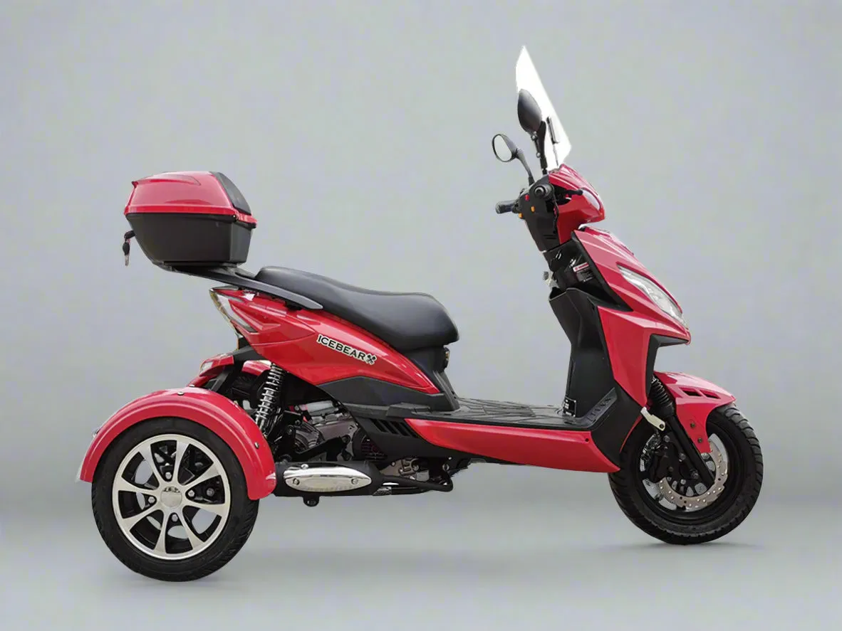 IceBear Mojo Magic 50cc Moped Trike - PST50-1Z