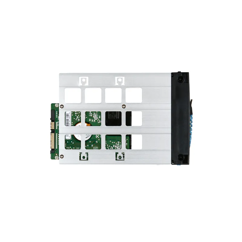 iStarUSA BPU-340SATA-SILVER 3x 5.25" to 4x 3.5" 2.5" SAS SATA 6 Gbps HDD SSD Hot-swap Rack