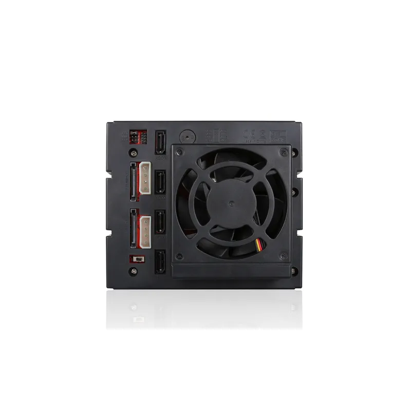 iStarUSA BPU-340SATA-SILVER 3x 5.25" to 4x 3.5" 2.5" SAS SATA 6 Gbps HDD SSD Hot-swap Rack