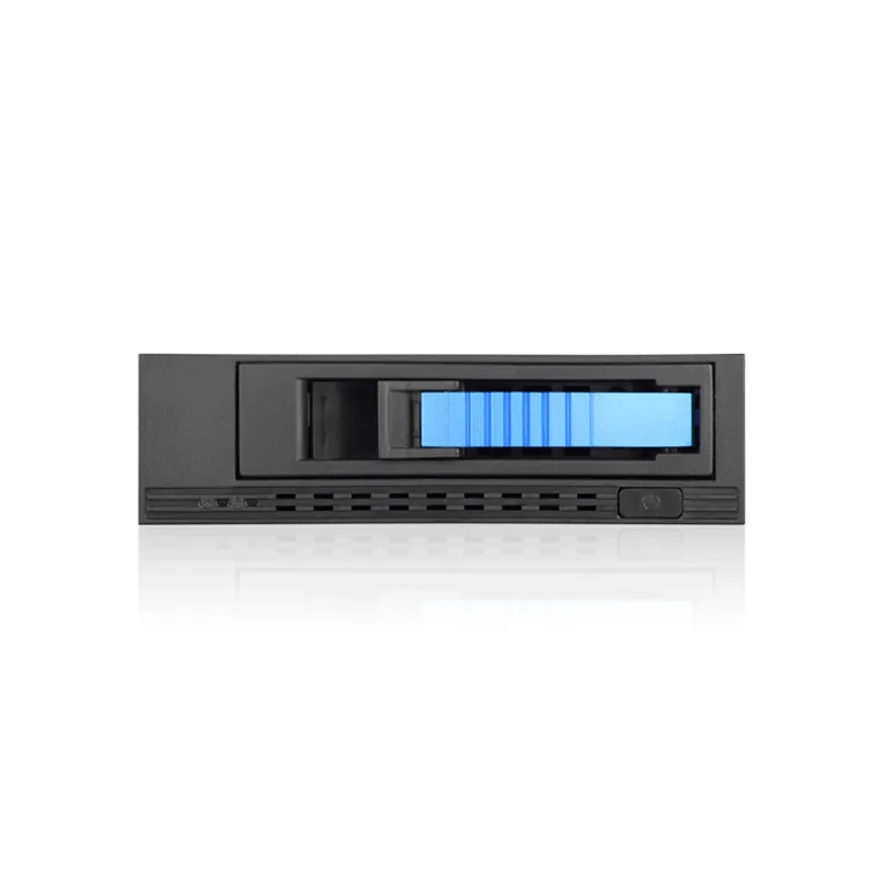 iStarUSA T-7M1-SATA-BLUE 5.25" to 3.5" 2.5" SATA SAS 6 Gbps HDD SSD Hot-swap Rack