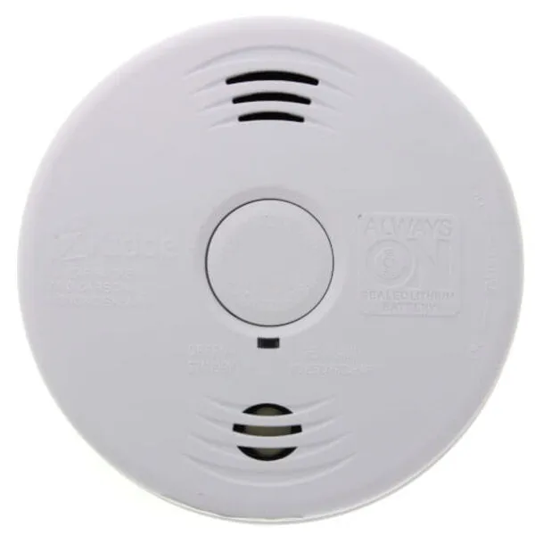 Kidde 21010408-N AC Wire-in Combination Smoke & Carbon Monoxide (CO) Alarm Sealed Lithium Battery Backup, Model i12010SCO