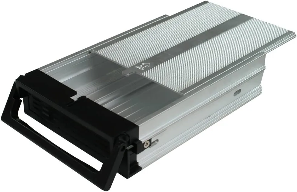 Kingwin ‎KF-91-IT-BK Aluminum Single Bay Hot Swap Mobile Rack Tray For 3.5in SSD HDD