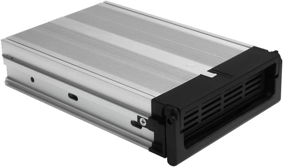 Kingwin ‎KF-91-IT-BK Aluminum Single Bay Hot Swap Mobile Rack Tray For 3.5in SSD HDD