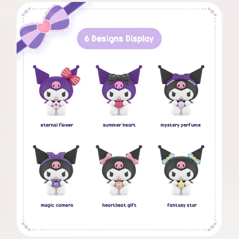 Kuromi Heartbeat Series Ornament Fan Blind Box