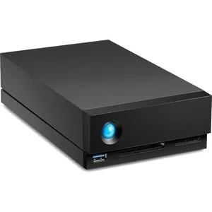LaCie 1big STHS10000800 10 TB Desktop Hard Drive - External - Desktop PC, Notebook Device Supported - Thunderbolt 3, USB 3.0 - 7200rpm - 5 Year Warranty - Retail