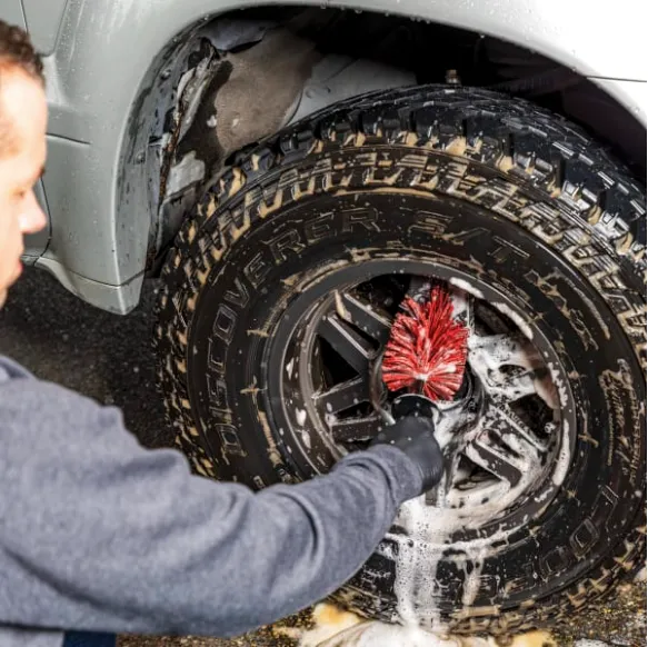 Large Bendable Wheel Brush