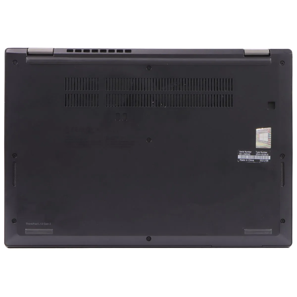 Lenovo ThinkPad L13 Gen 2 (13.3-inch) Laptop i5-1135G7 / 256GB SSD / 8GB - Black