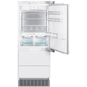 Liebherr ECBN5066-001 PremiumPlus American Fridge Freezer, White, F Rated