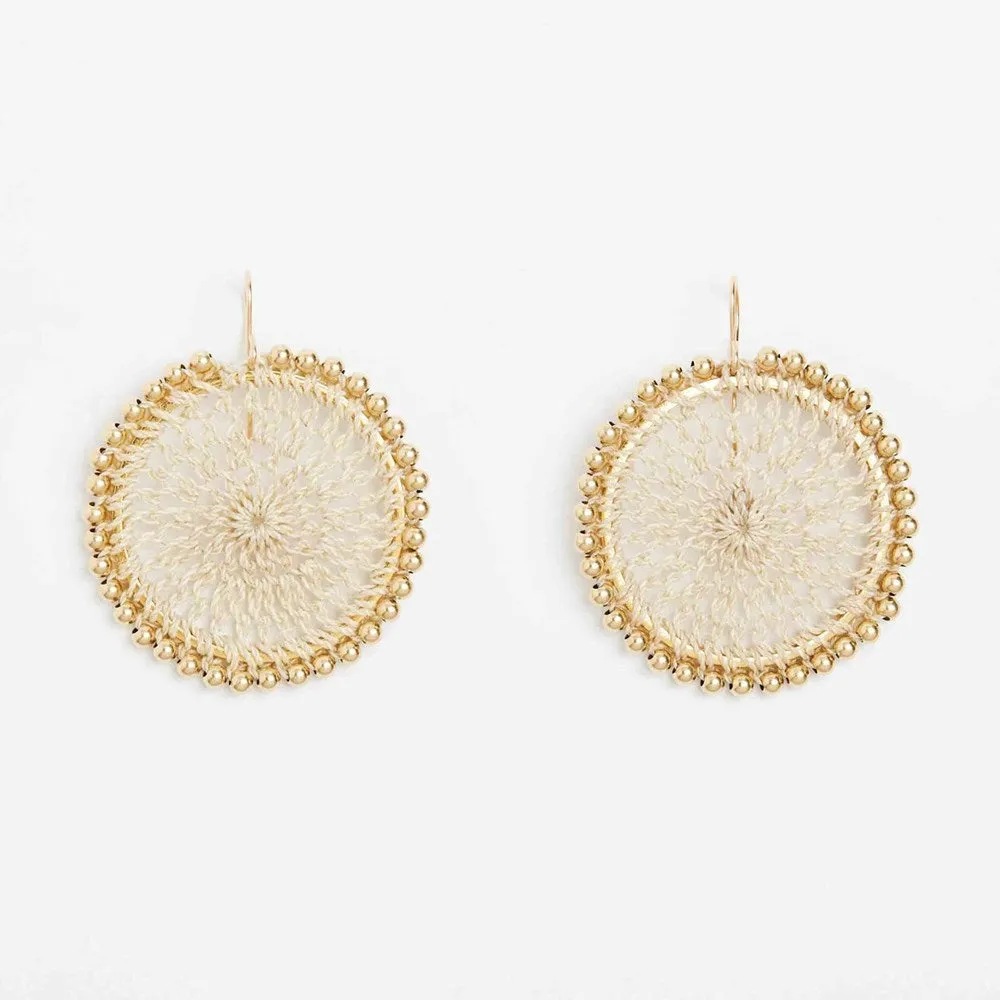 Lik Lik Sunset Earrings - Small Gold