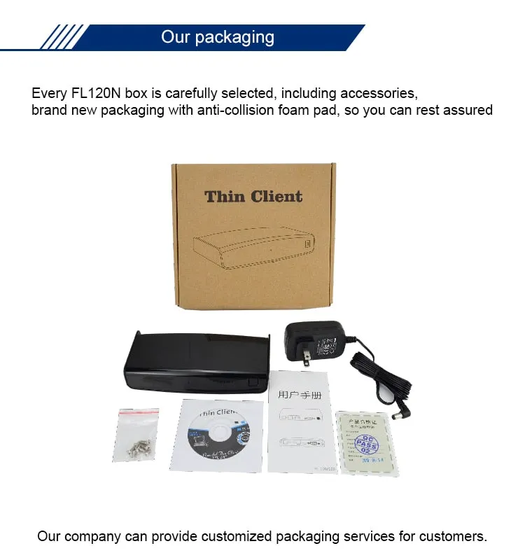Linux Thin Client network terminal Cloud computer Mini PC Station FL100 FL120N All Winner A10 256M RAM Linux 3.0 RDP 7.0