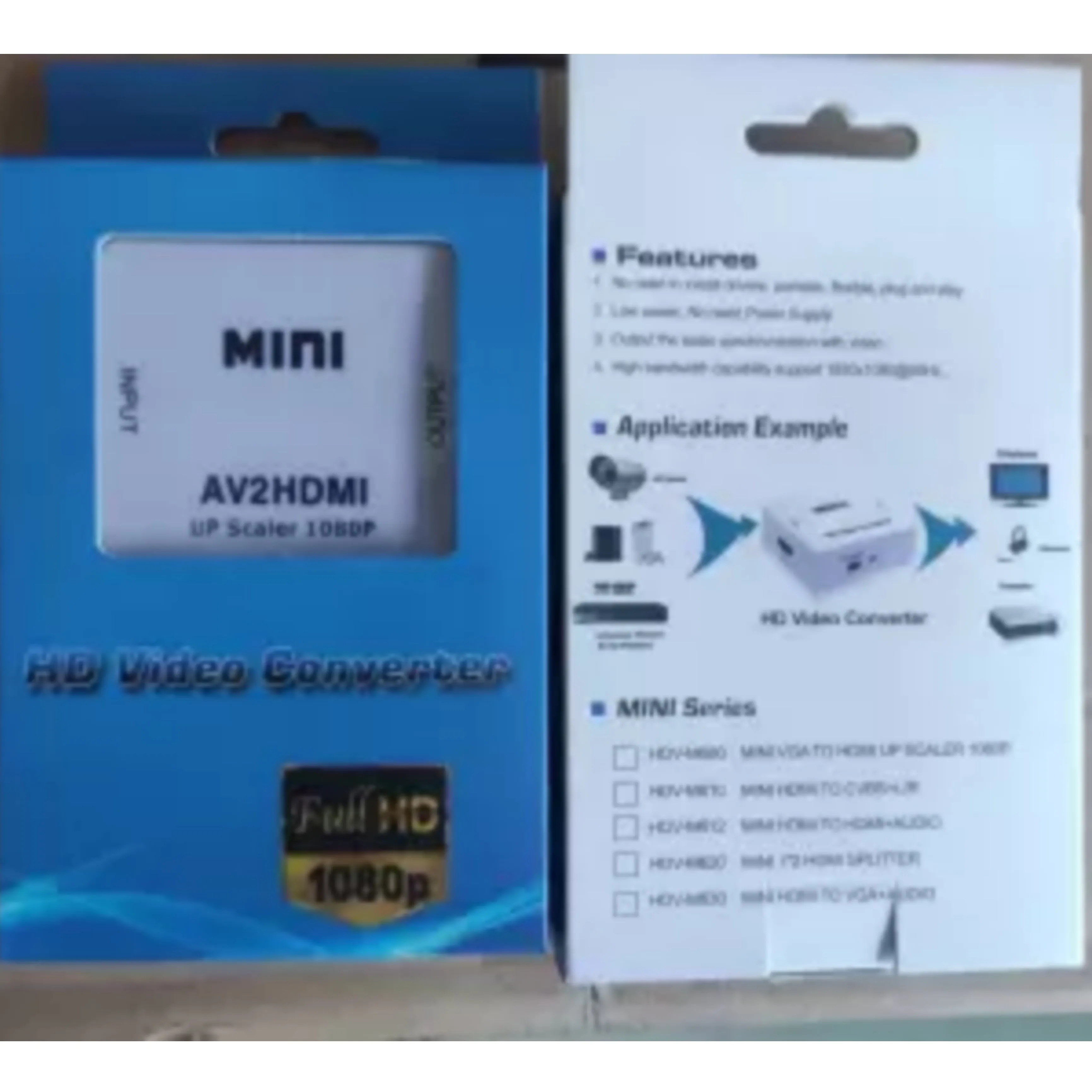Magelei mini 1080p Composite AV To HDMI (AV2HDMI) Converter
