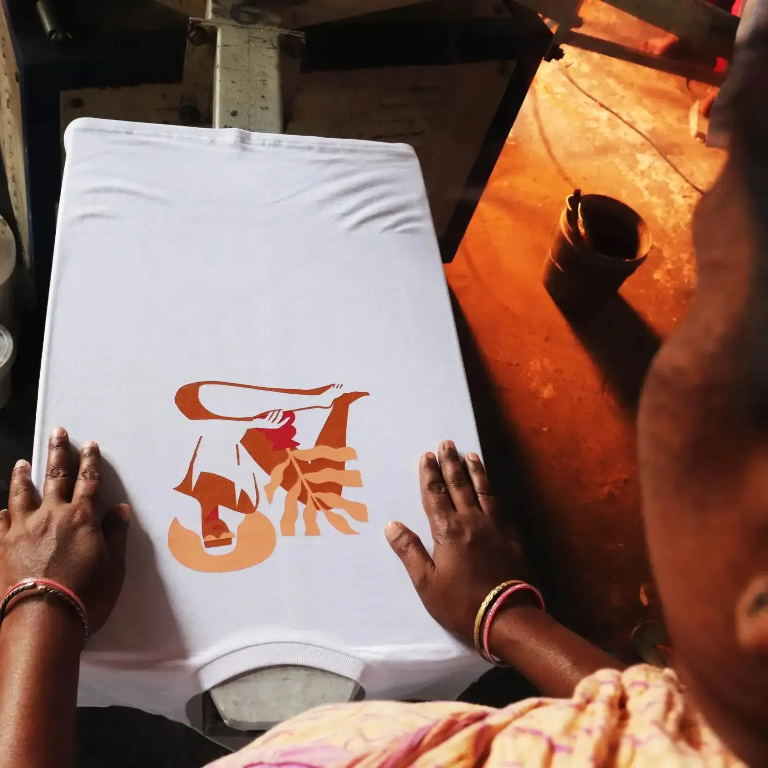 Maya – Printed Organic Cotton T-shirt