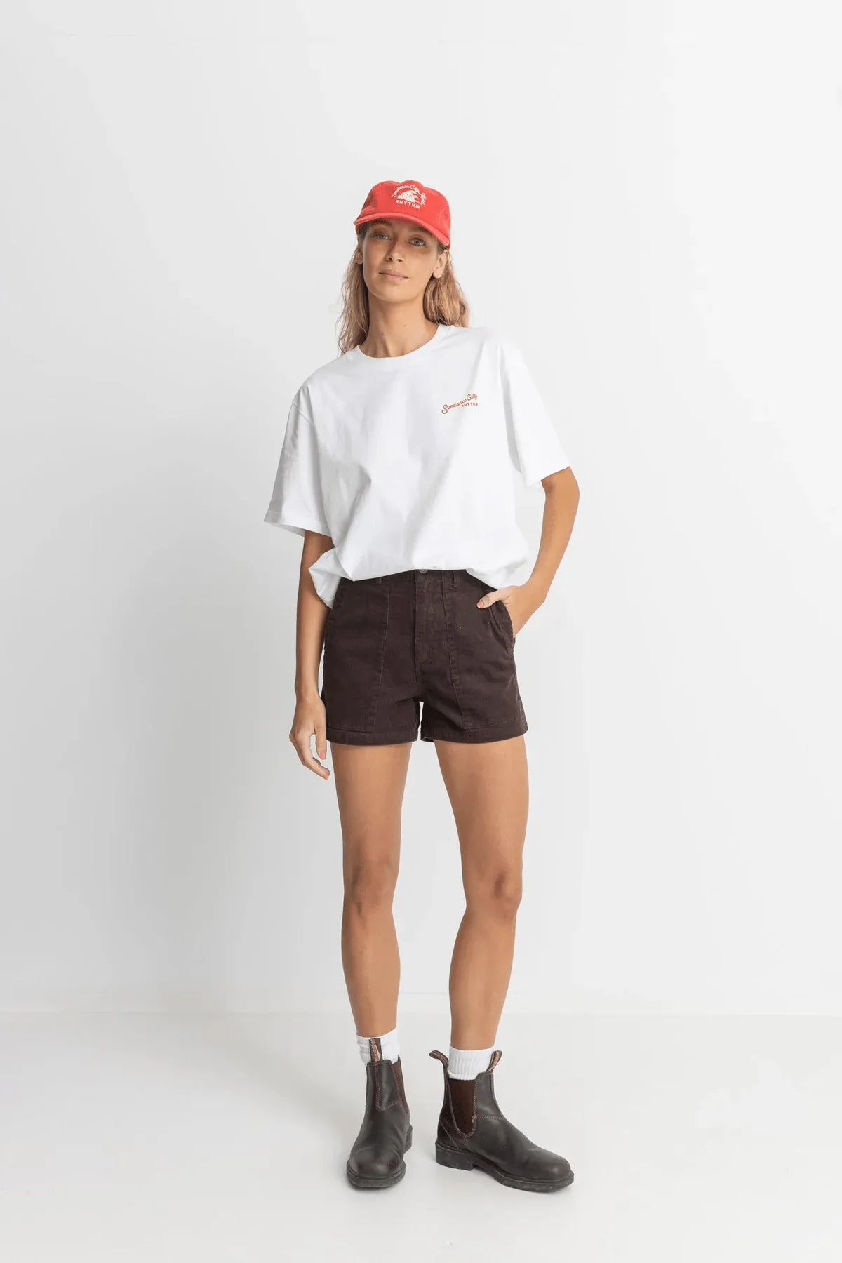 MOTEL OVERSIZED T-SHIRT - VINTAGE WHITE 24FW
