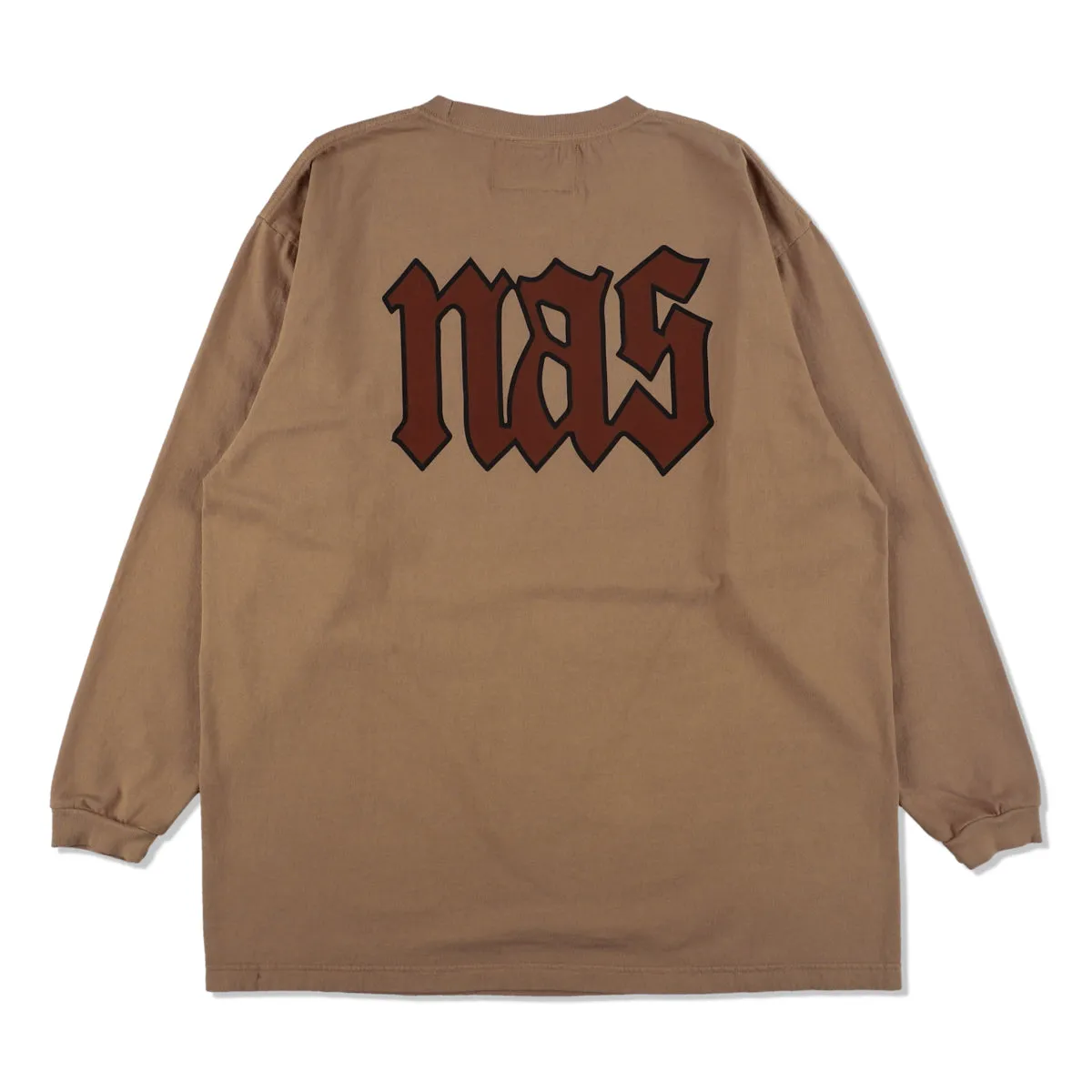 NAS L/S TEE 3 / BEIGE