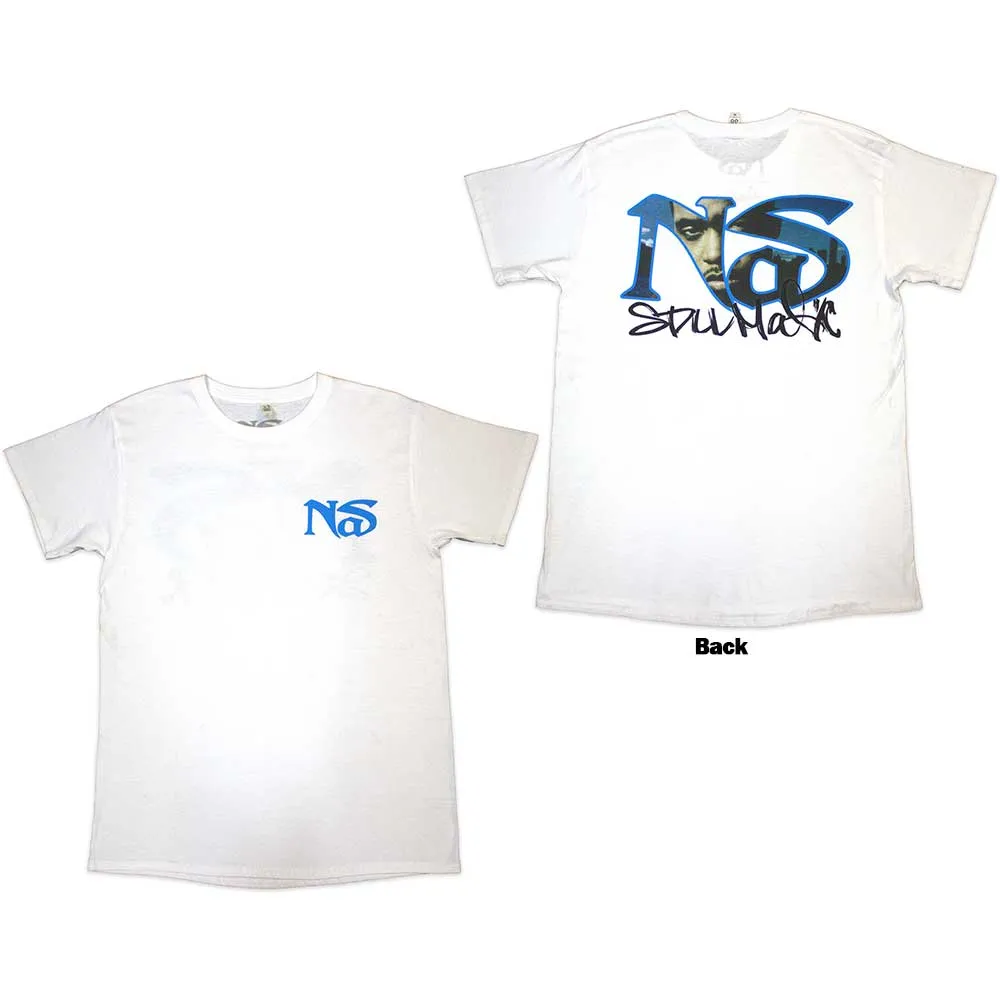 Nas Unisex T-Shirt: Still City Infill (Back Print)