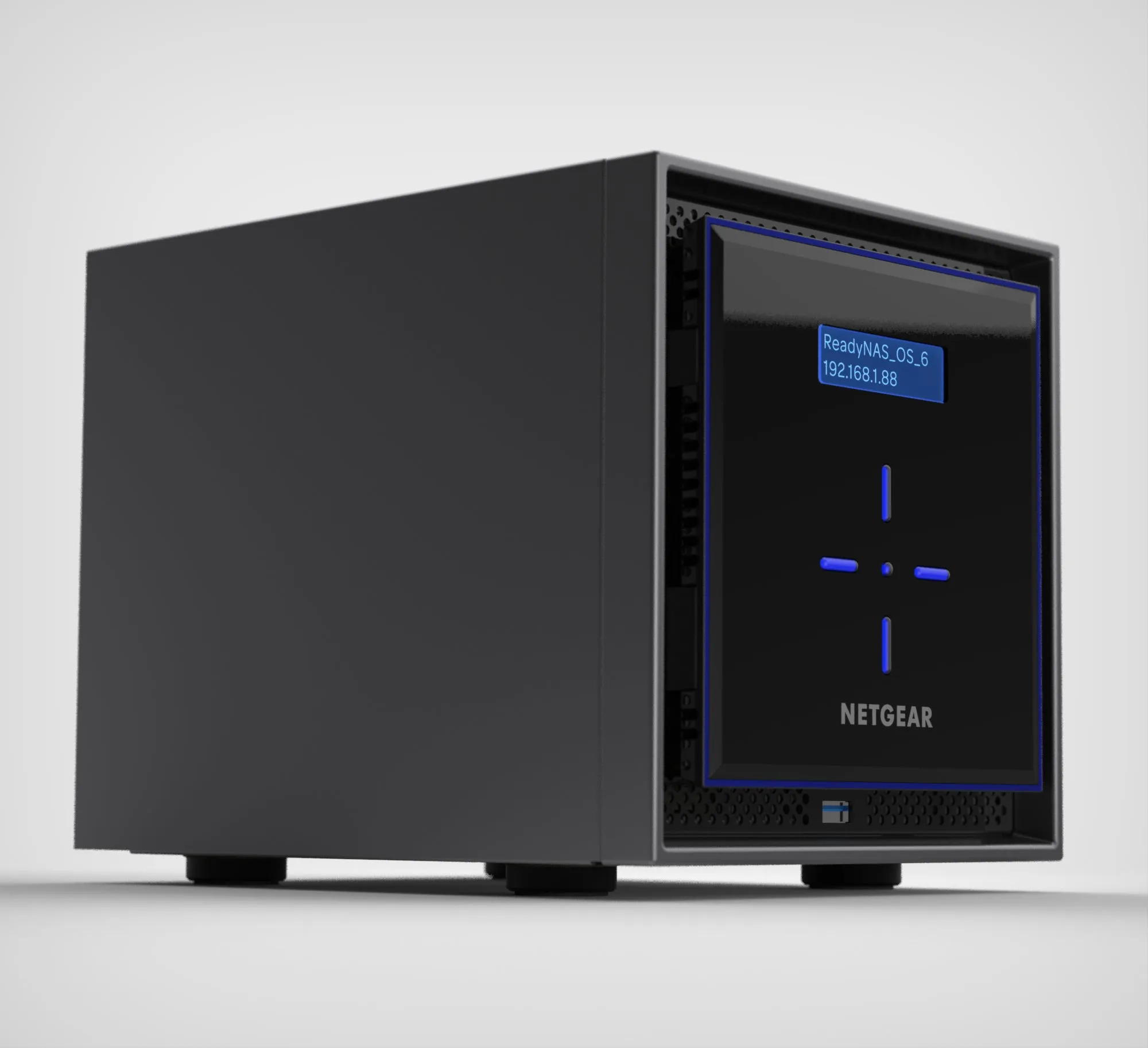 Netgear ReadyNAS 422 Insight Managed Smart Cloud Network Storage, 2GB Memory, 2 x USB3.0 Ports - RN42200-100NES