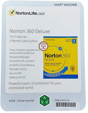 Norton 360 3 Device 6 Months - N3603D6M