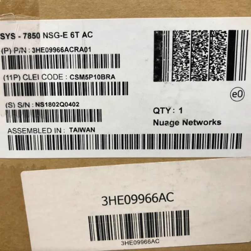 Nuage Networks / Alcatel-Lucent 7850 Network Services Gateway 7850 NSG-E