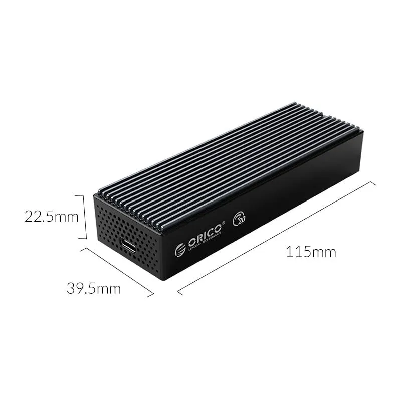 Orico Usb3.2 20Gbps M.2 Nvme Ssd Enclosure