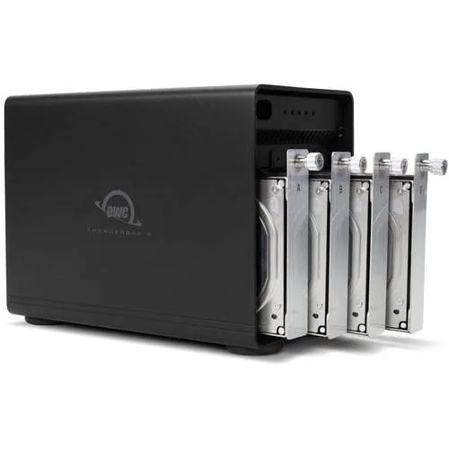 OWC 4 Bay Thunderbolt3 RAID5 0TB - OWCTB3SRKIT0GB