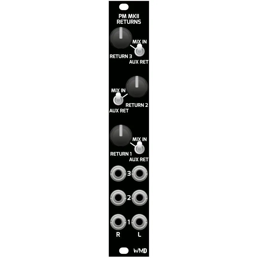 PM MKII Returns - 3 Additional Aux Returns for PM MKII