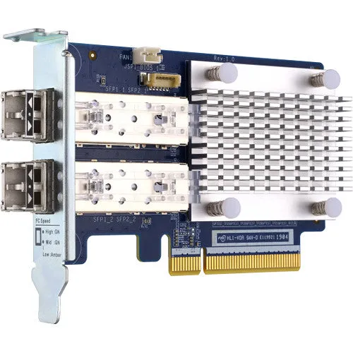 QNAP QXP-16G2FC Dual-Port 16Gb SFP  Fiber PCIe Expansion Card