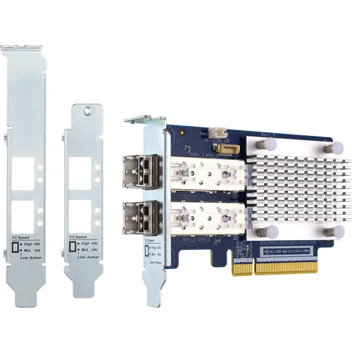 QNAP QXP-16G2FC Dual-Port 16Gb SFP  Fiber PCIe Expansion Card