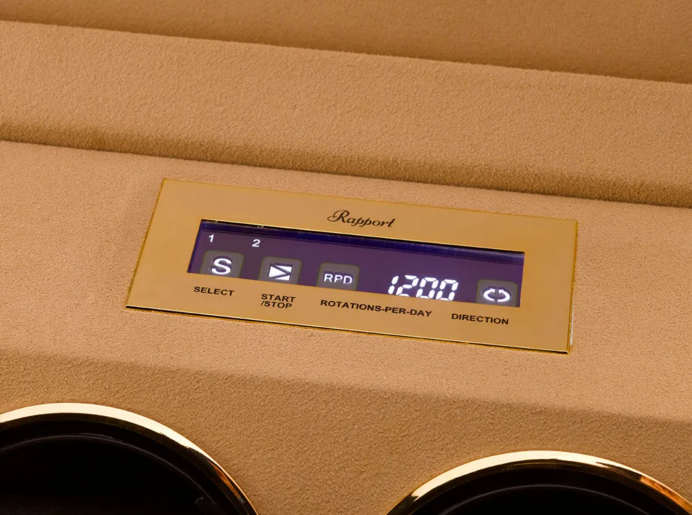 RAPPORT - Perpetua 3 Double Watch Winder | W582