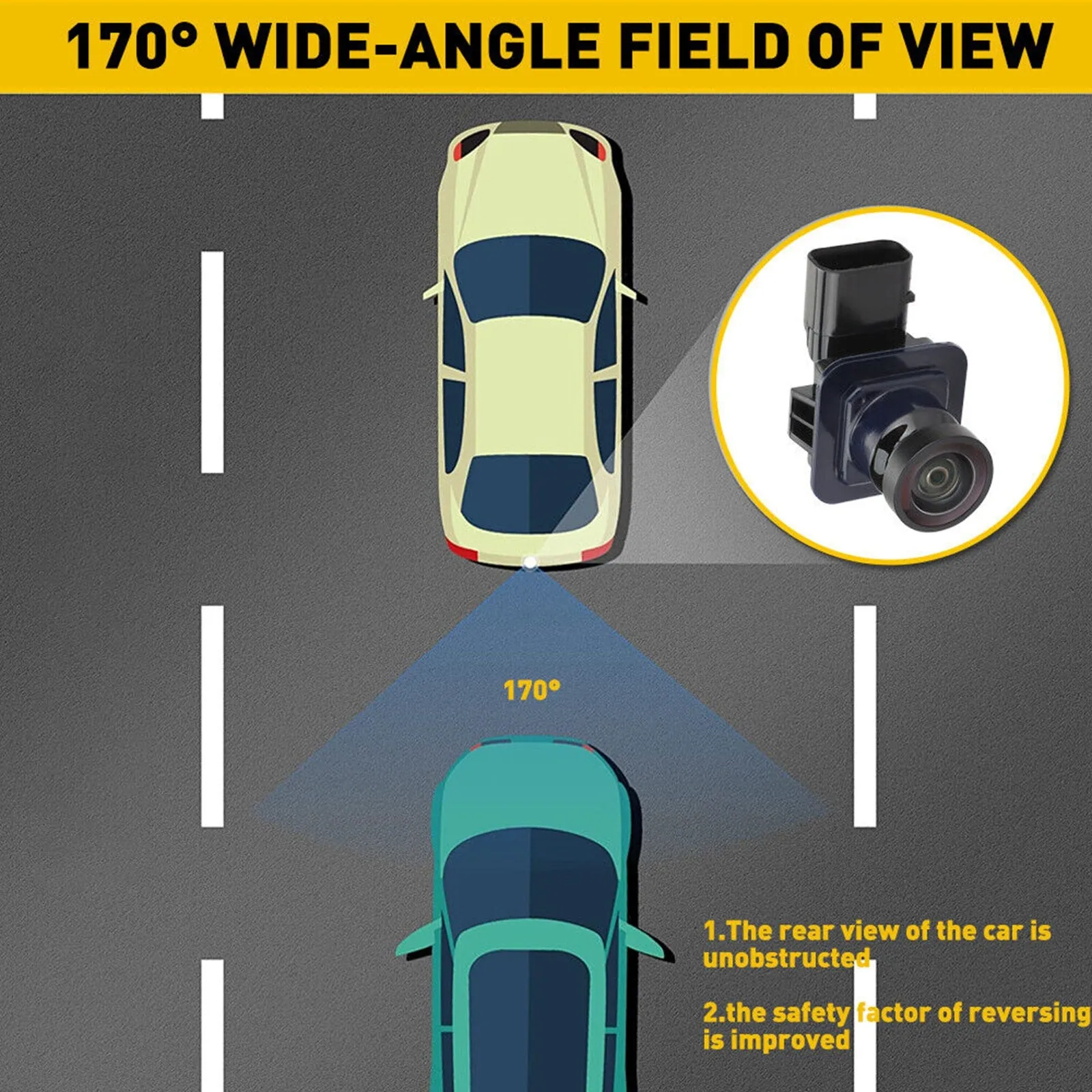 Rear View Backup Camera Reversing Parking Assist Camera