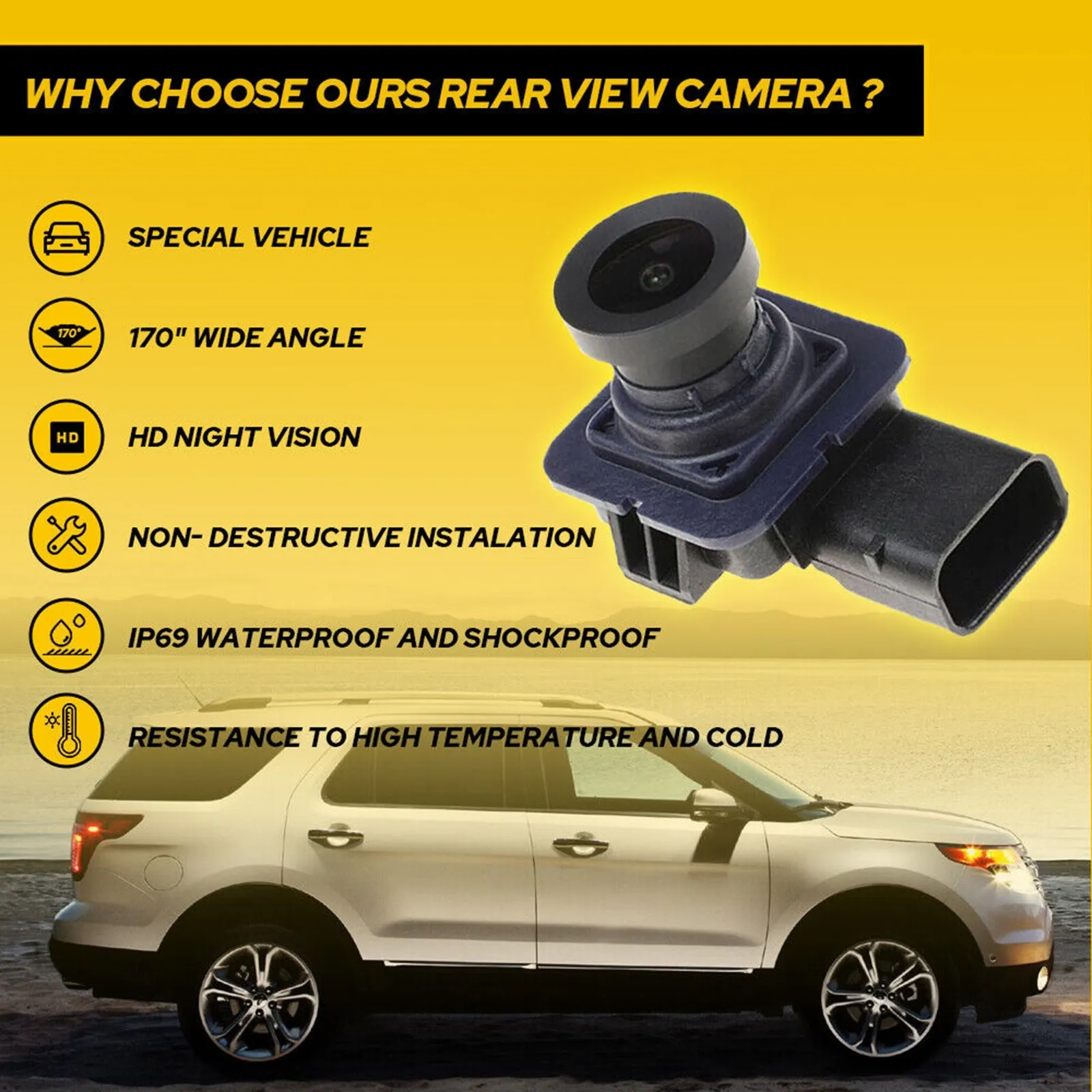 Rear View Backup Camera Reversing Parking Assist Camera