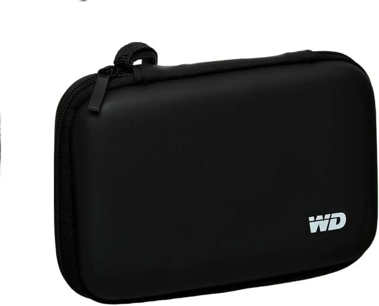 Safety Leather External Hard Disk Case Black
