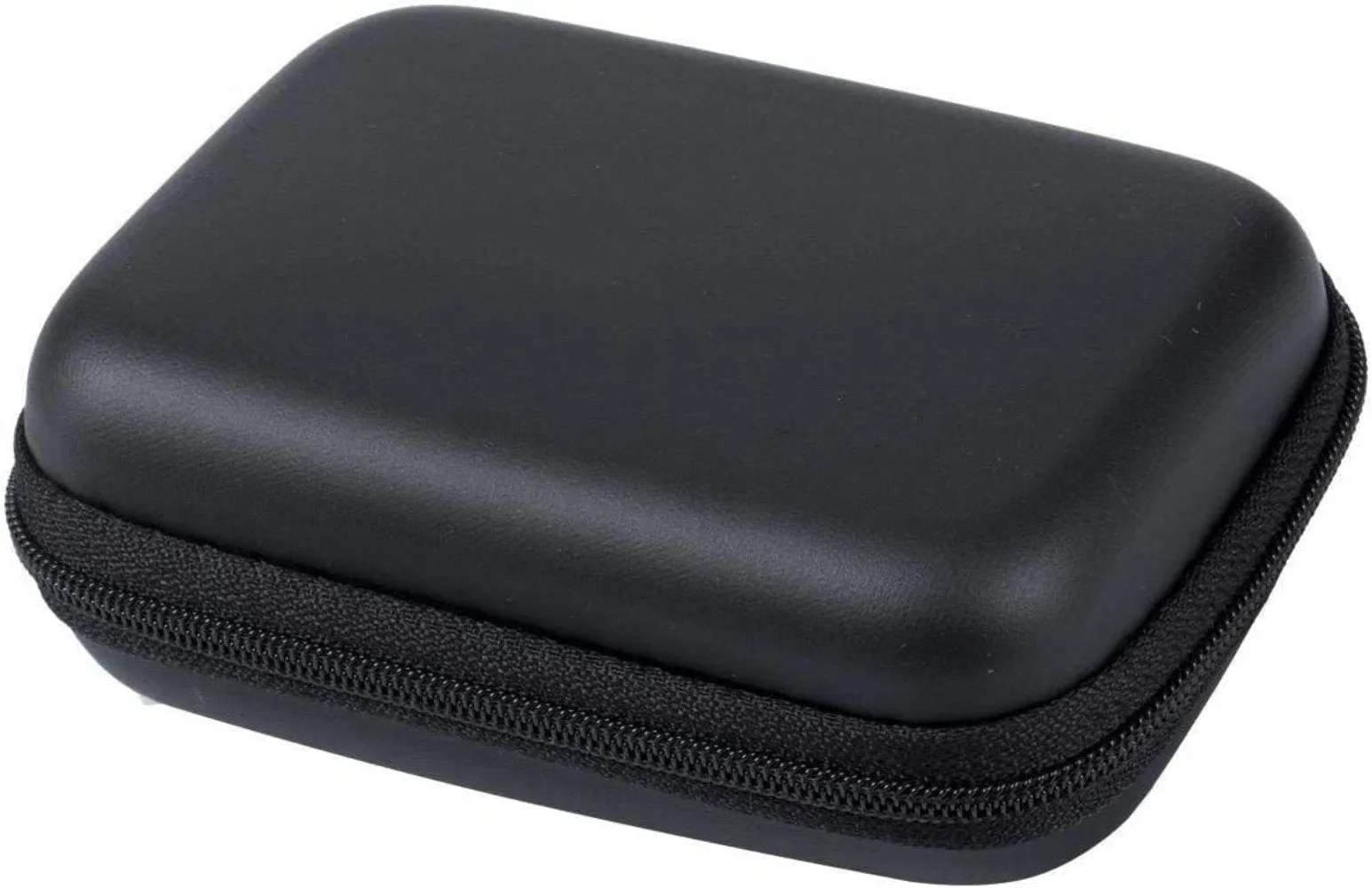 Safety Leather External Hard Disk Case Black