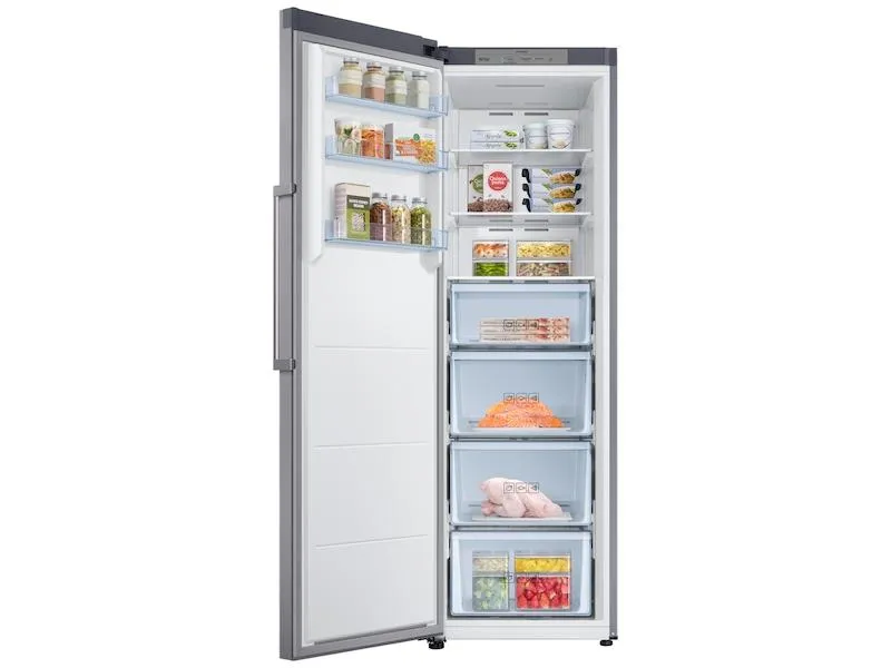 Samsung RZ11M7074SA 11.4 cu. ft. Convertible Upright Freezer Refrigerator with Drawers in Stainless Look