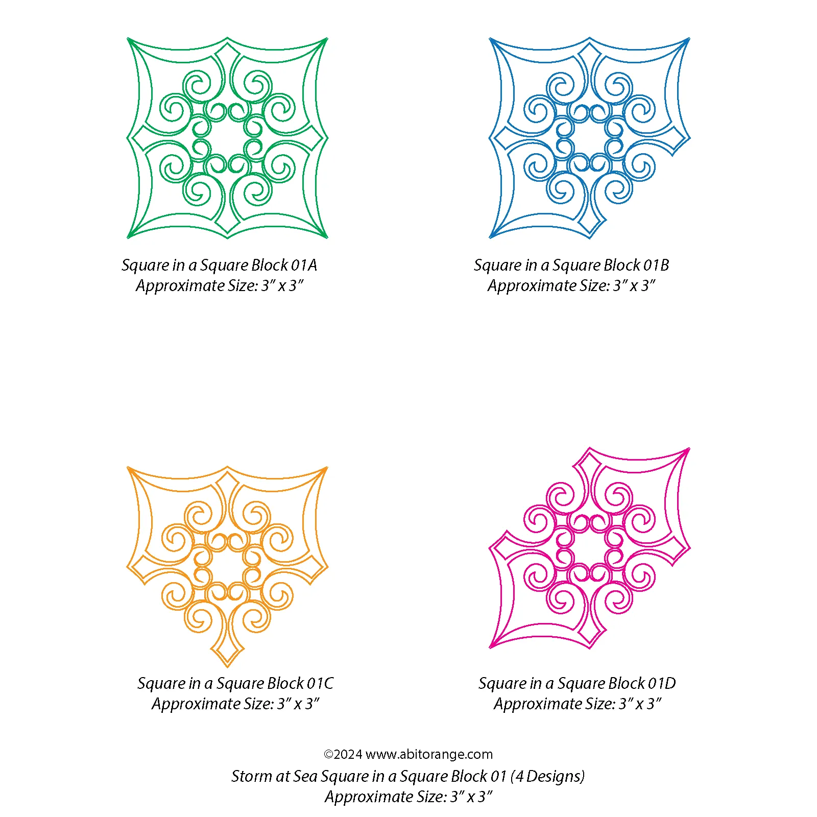 SAS in Square Blocks 01 Set