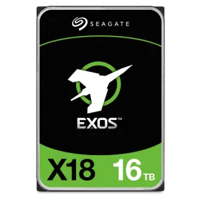 Seagate 16TB Exos X18 ST16000NM004J Enterprise 3.5" SAS 12Gb/s 7200rpm 256MB Cache HDD