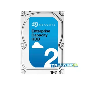 Seagate Enterprise Capacity 3.5'' Hdd 2tb 7200 Rpm 512n Sas 12gb/s 128mb Cache Internal Hard Drive