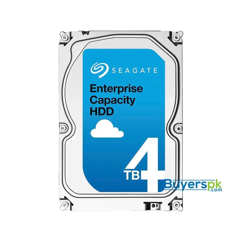 Seagate Enterprise Capacity 3.5'' Hdd 4tb 7200 Rpm 512n Sas 12gb/s 128mb Cache Internal Hard Drive