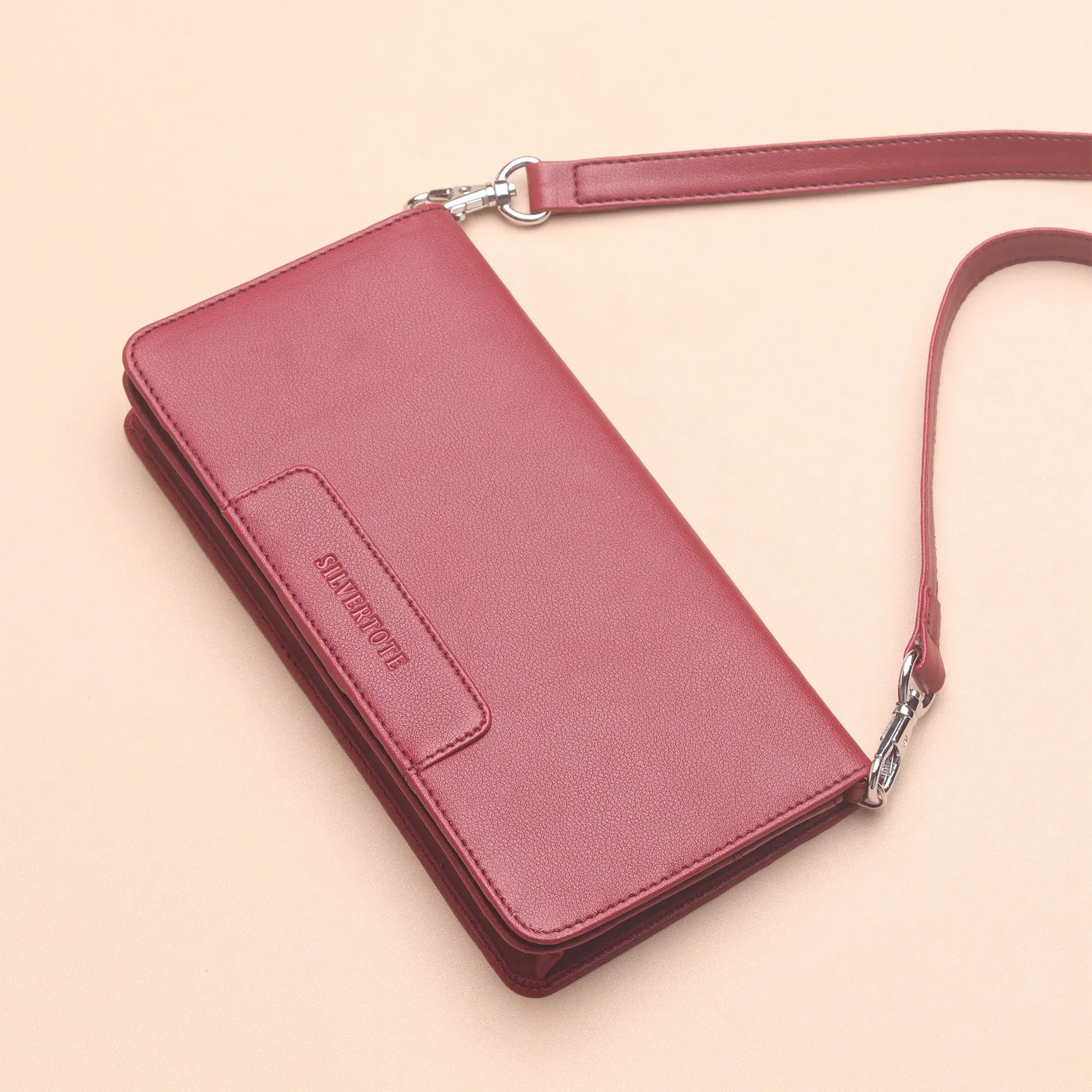 Silvertote Dompet Wanita Lola Wallet Maroon