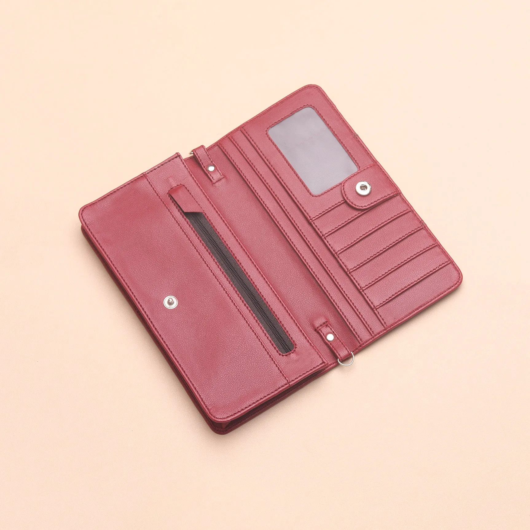 Silvertote Dompet Wanita Lola Wallet Maroon