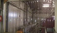 Strip Curtain Clear PVC per metre