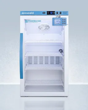 Summit ARG3PVDL2B 3 CU.FT. Counter Height Vaccine Refrigerator