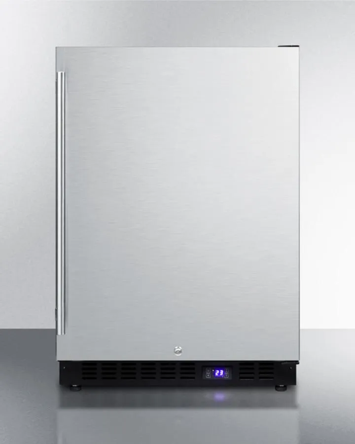 Summit SCFF53BSS 24" Wide Built-in All-freezer