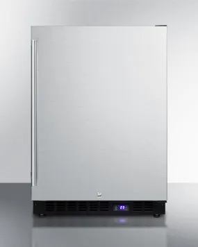 Summit SCFF53BSSIM 24" Wide Built-in All-freezer With Icemaker