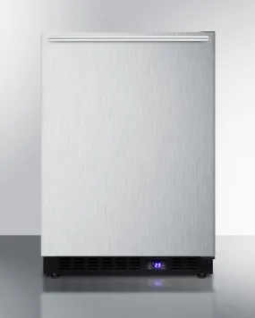 Summit SCFF53BXSSHHIM 24" Wide Built-in All-freezer With Icemaker
