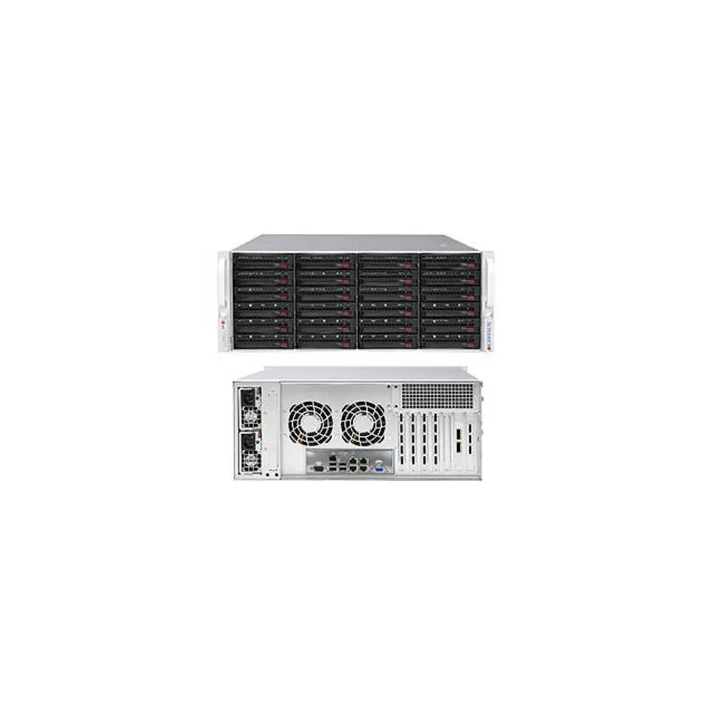 Supermicro CSE-846BE1C-R1K23B 3YR Cs 4U 24X3.5Hs Sata Sas 1200W Rps Atx Eatx