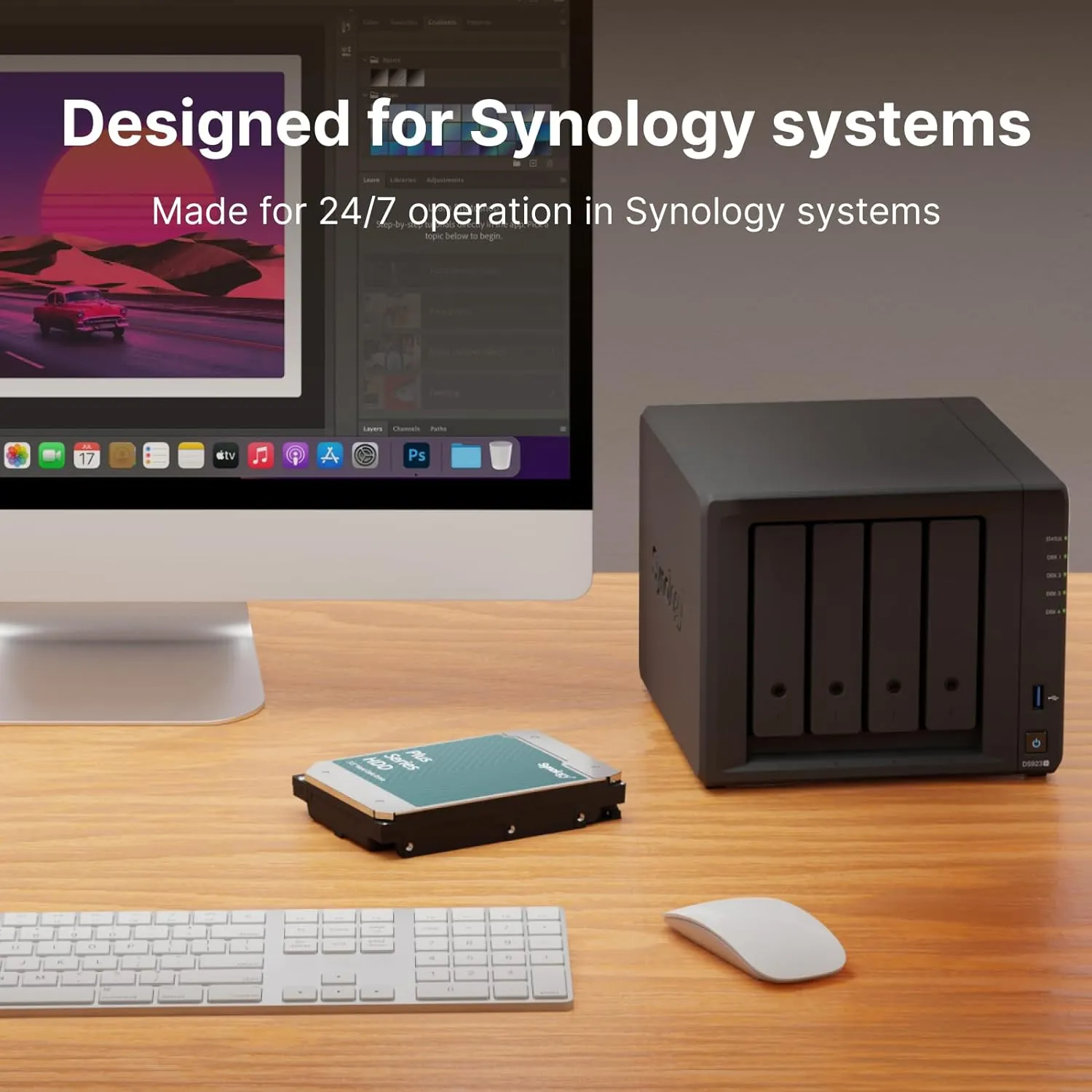 Synology 16TB HAT3310-16T Plus 3.5" SATA 7200rpm 256MB Cache HDD (HD-HA33116)